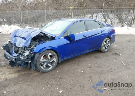 2021 Hyundai Elantra Sel from USA, damaged, VIN KMHLN4AG2MU180920